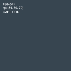 #36454F - Cape Cod Color Image